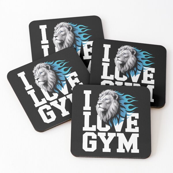 Item preview, I Love Gym – Lion Strength designed and sold by Shanker-studio.