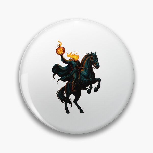 Item preview, Headless Horseman Pumpkin Rider – Scary Halloween Night Artwork  designed and sold by thalloathiew.