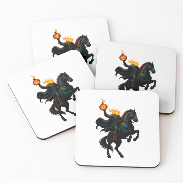 Item preview, Headless Horseman Pumpkin Rider – Scary Halloween Night Artwork  designed and sold by thalloathiew.