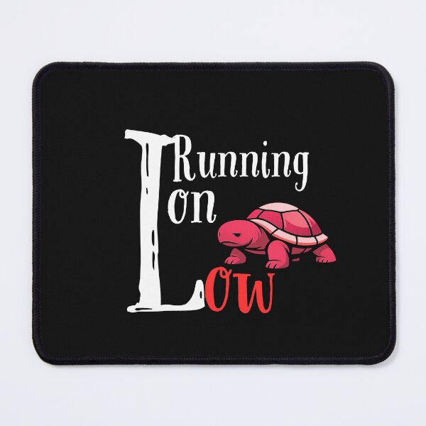 Item preview, Running on Low – Calm Turtle Illustration for Low Energy Days designed and sold by AdicretorDesign.