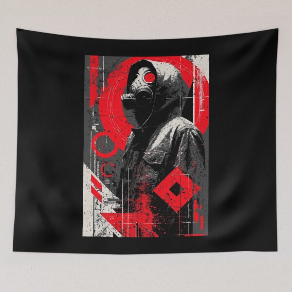 Item preview, Urban Shadow – Abstract Hooded Figure designed and sold by wolfgangrainer.