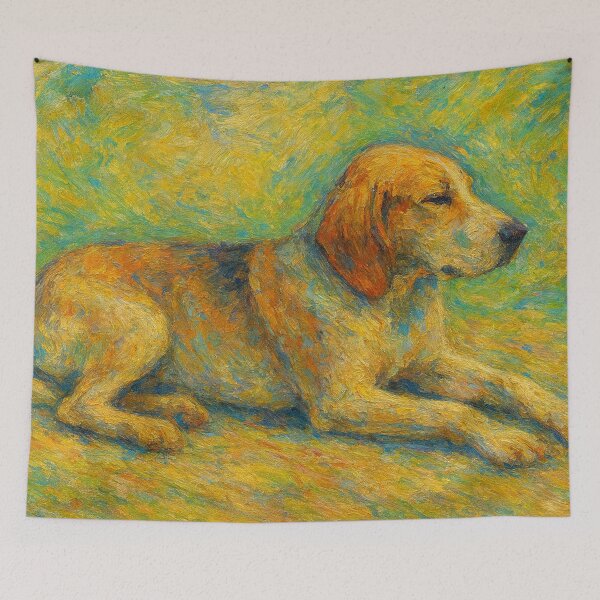 Item preview, Resting dog designed and sold by Sigtrix.