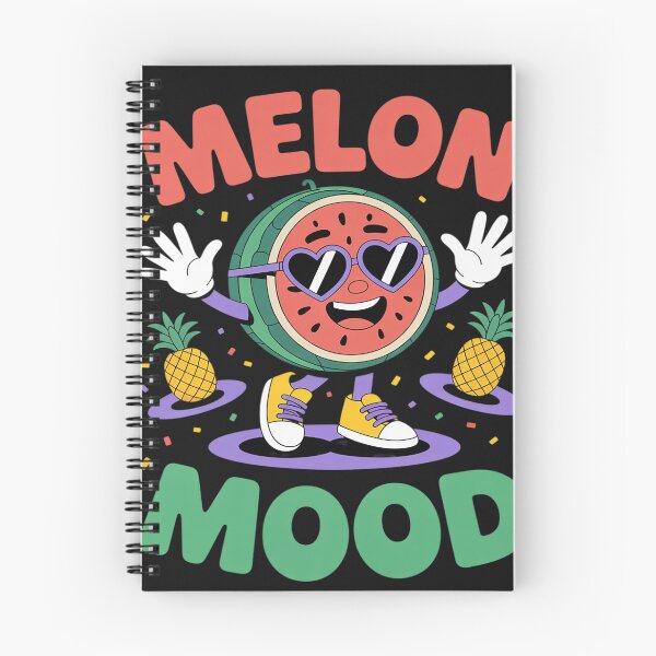 Item preview, Cute Watermelon Character Dancing Melon Mood Summer Break designed and sold by trinfhri.