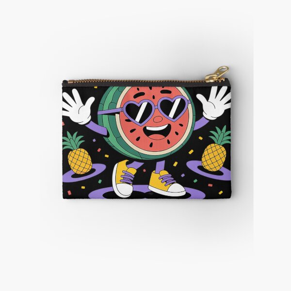 Item preview, Cute Watermelon Character Dancing Melon Mood Summer Break designed and sold by trinfhri.