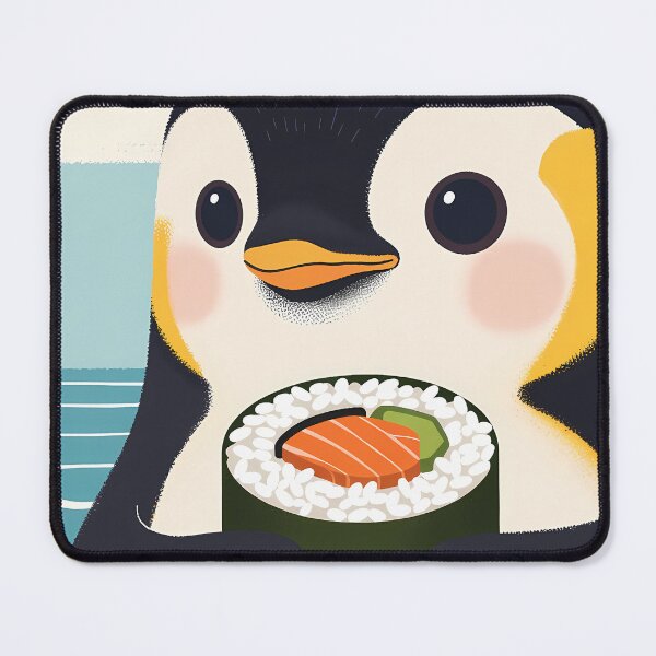 Item preview, Cute Penguin Sushi designed and sold by RkskArt.