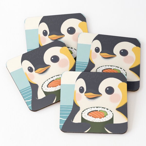 Item preview, Cute Penguin Sushi designed and sold by RkskArt.