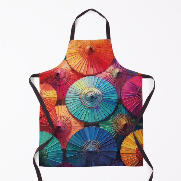 Item preview, Wonderful colorful Japanese umbrellas art designed and sold by Photopat.