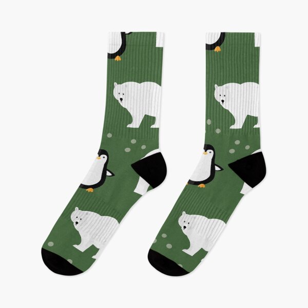 Item preview, Arctic adventures on green designed and sold by reneesillus.