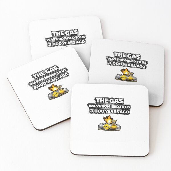 Item preview, The Gas Was Promised to Us 3,000 Years Ago – Bold Statement Graphi designed and sold by Purdiole-art.