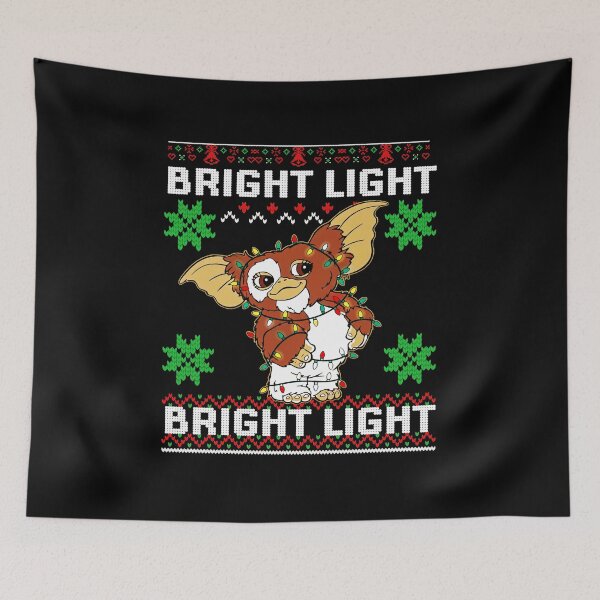 Item preview, Bright Light Bright Light Gremlins-Christmas Sweater Ugly Xmas  designed and sold by Alysieza.