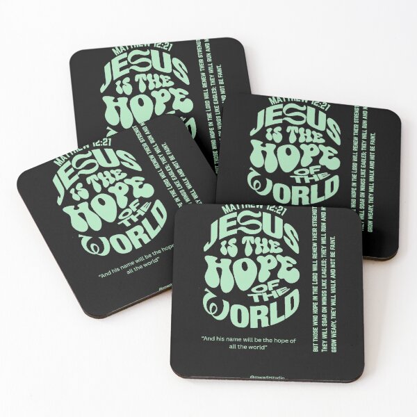 Item preview, Copy of Jesus Is The Hope of The World Caligraphy; matthew 12:18-21 designed and sold by LYFSTYLE.GEMS.
