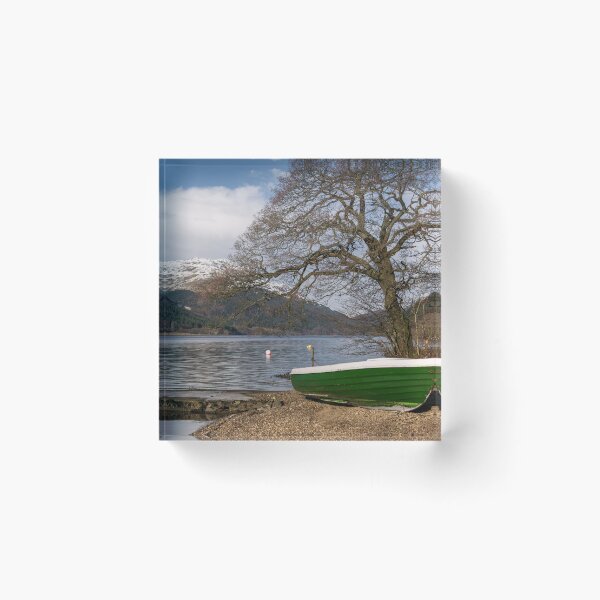 Item preview, Snowcapped Hills of Loch Eck Argyll designed and sold by RJW Images.