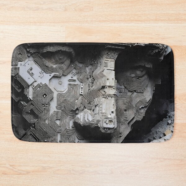 Item preview, Face Motif, Organic Bacterial Abstract Texture (image size 7840x11680) designed and sold by Digital-Davinci.