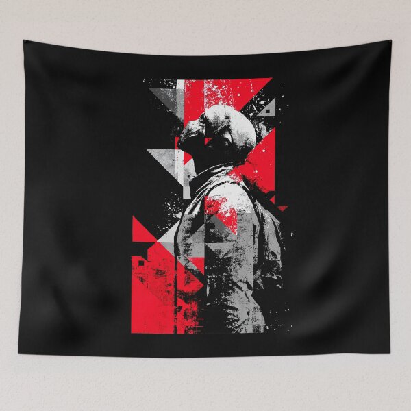 Item preview, Urban Shadow – Abstract Hooded Figure designed and sold by wolfgangrainer.
