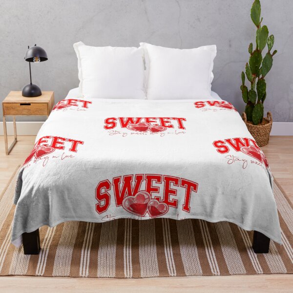 Item preview, SWEET Stay sweet, stay in love - The Perfect Retro Hearts Love Gift designed and sold by HGstudioDesign.