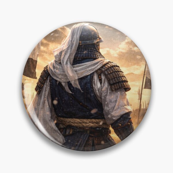 Item preview, Blue Samurai of the Setting Sun – Path of Resolve | Mori no Akari Series designed and sold by Mori-no-Akari.