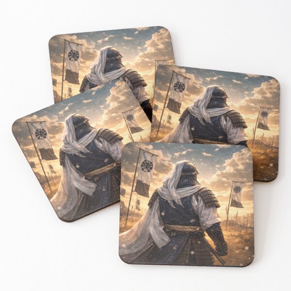 Item preview, Blue Samurai of the Setting Sun – Path of Resolve | Mori no Akari Series designed and sold by Mori-no-Akari.