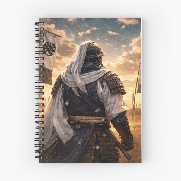 Item preview, Blue Samurai of the Setting Sun – Path of Resolve | Mori no Akari Series designed and sold by Mori-no-Akari.
