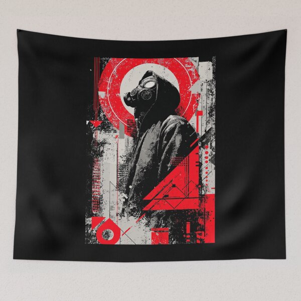 Item preview, Urban Shadow – Abstract Hooded Figure designed and sold by wolfgangrainer.