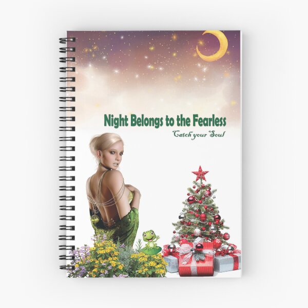 Item preview, Grunge Holiday Aesthetic – Dark Aesthetic Christmas Vibes, Night Sky Girl, Festive Holiday Art | Nyota designed and sold by GraphixKing999.