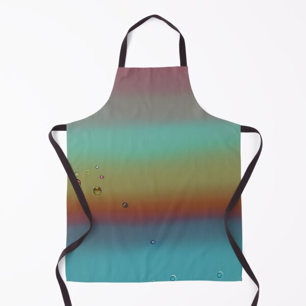 Item preview, Silent Gradient – Minimalist abstract color composition with floating drops designed and sold by The-Art-End.