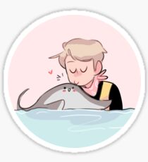 NAMJOON UND SEIN STINGRAY PAL Sticker