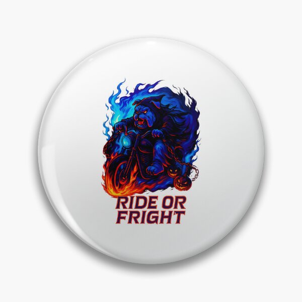 Item preview, Halloween Bulldog Ghost Rider – Ride Or Fright Neon Biker Anime Design  designed and sold by thalloathiew.