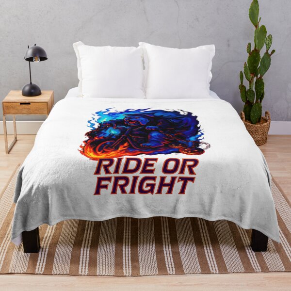 Item preview, Halloween Bulldog Ghost Rider – Ride Or Fright Neon Biker Anime Design  designed and sold by thalloathiew.