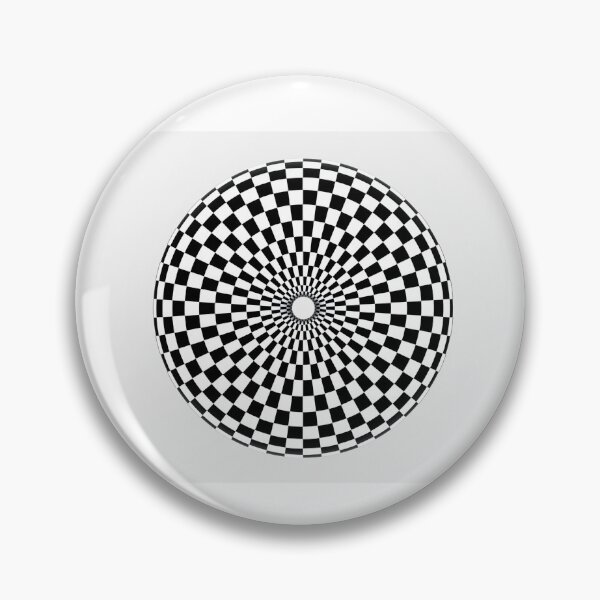 Item preview, Circular Checkerboard Illusion designed and sold by FunnyStyleLine.