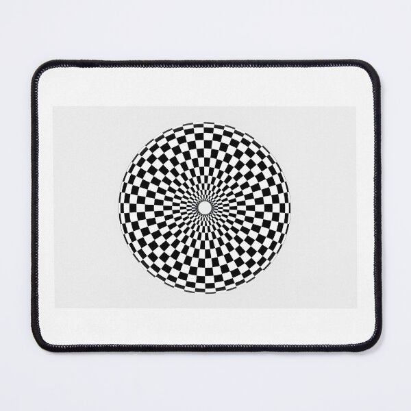 Item preview, Circular Checkerboard Illusion designed and sold by FunnyStyleLine.