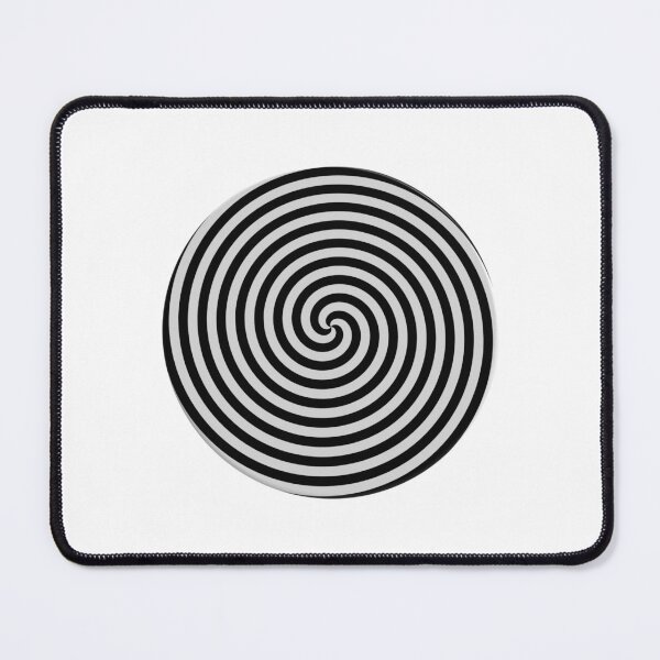 Item preview, Hypnotic black and white spiral designed and sold by FunnyStyleLine.