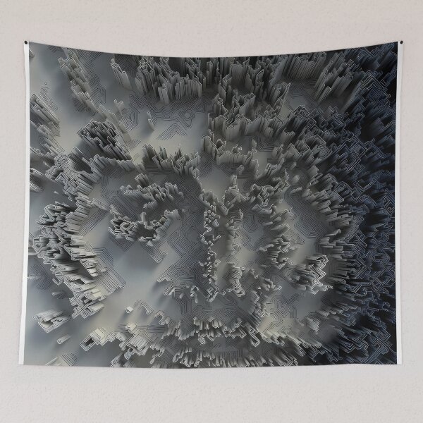Item preview, Digital Biomorphic Face Surface (image size 7840x11680) designed and sold by Digital-Davinci.