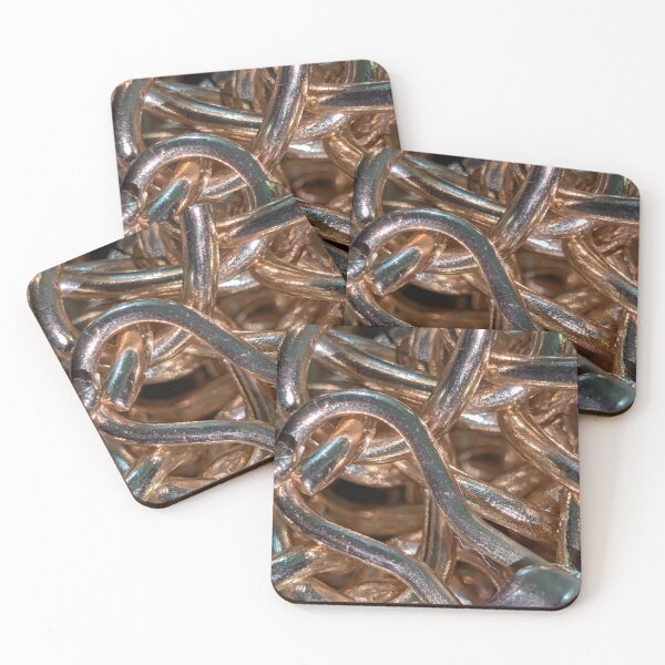 Item preview, Chaotic Copper - Macro Metal Texture designed and sold by PixelsPrism.