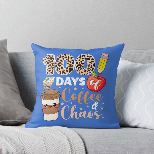 Item preview, 100 Days of Coffee Chaos Shirt 100th Day of School Teachers designed and sold by KevinorNorris.