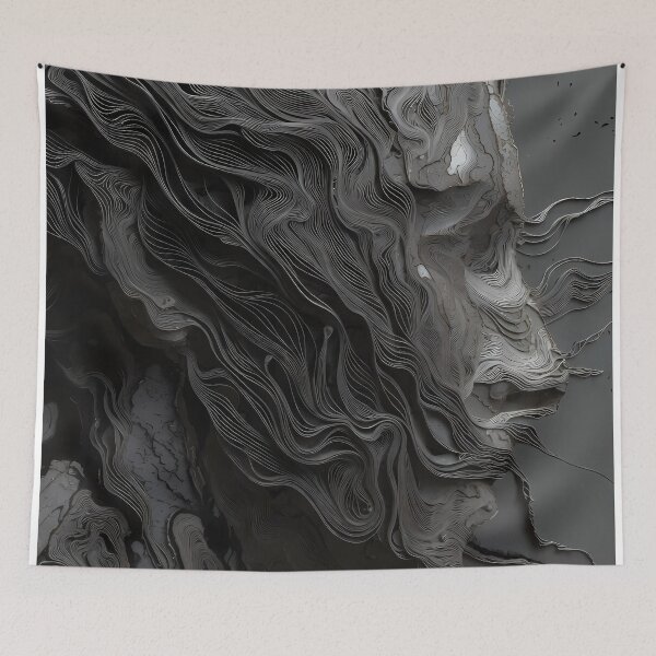 Item preview, Digital Biomorphic Face Surface (image size 7840x11680) designed and sold by Digital-Davinci.