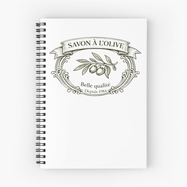Item preview, Savon à l’Olive Vintage French Soap Label T-Shirt designed and sold by LoppiPrintShop.