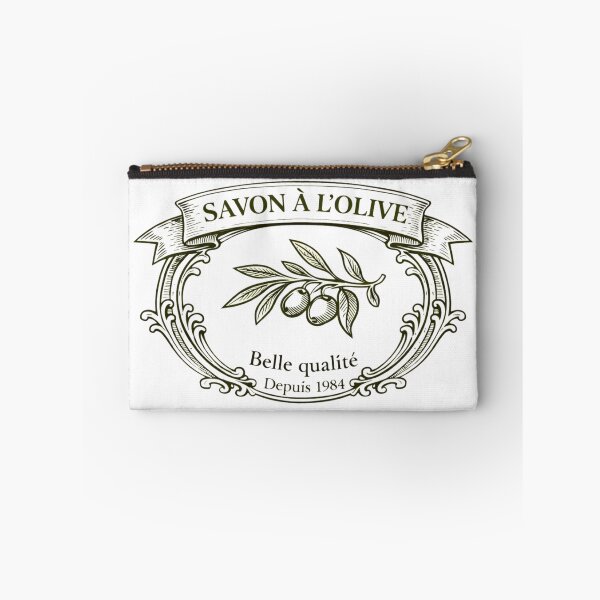 Item preview, Savon à l’Olive Vintage French Soap Label T-Shirt designed and sold by LoppiPrintShop.