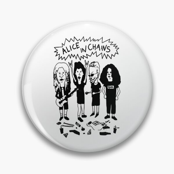Item preview, Alice In Chains Hand Drawn Band Cartoon designed and sold by Anthonedd.