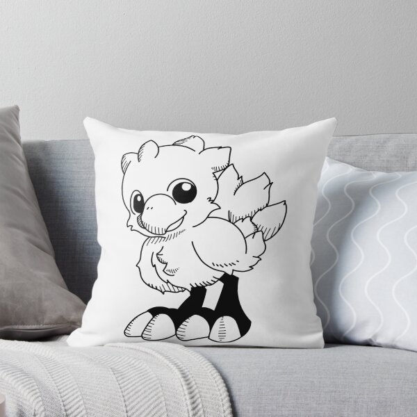 Item preview, chocobo designed and sold by Kama black&white.