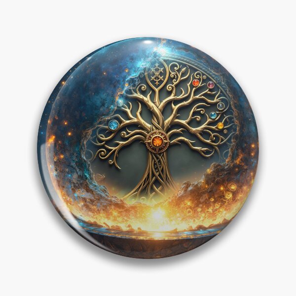 Item preview, Sphere of Life – The Golden World Tree designed and sold by nicky2342.