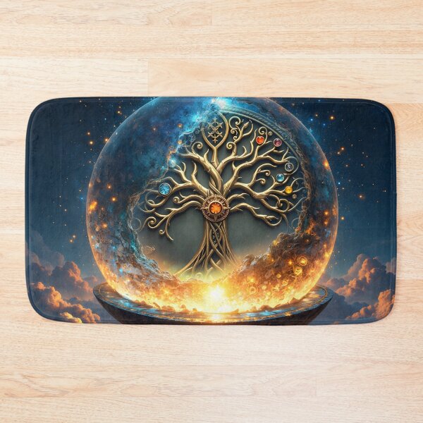 Item preview, Sphere of Life – The Golden World Tree designed and sold by nicky2342.