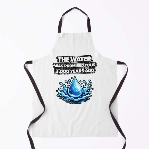 Item preview, The Water Was Promised to Us 3,000 Years Ago – Bold Statement Graphic designed and sold by Purdiole-art.
