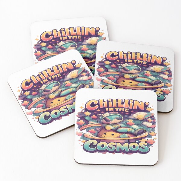 Item preview, Chillin’ in the Cosmic Vibes designed and sold by HiteshArt111.