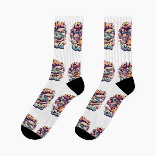 Item preview, Chillin’ in the Cosmic Vibes designed and sold by HiteshArt111.