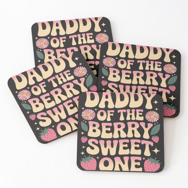 Item preview, Dada Of The Berry Sweet One Strawberry First Birthday designed and sold by trinfhri.