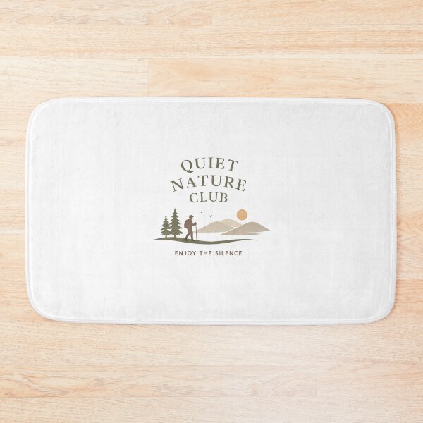 Item preview, Quiet Nature Club – Minimalist Hiking & Introvert Outdoor Aesthetic Design designed and sold by PopPizzazz.