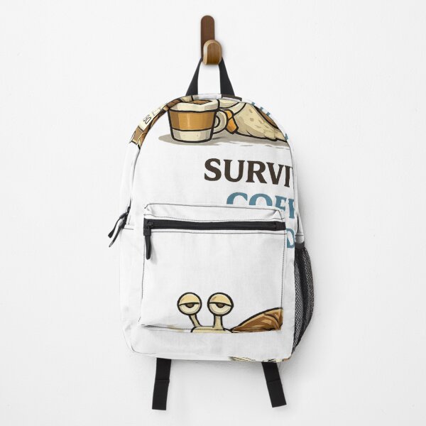Item preview, Surviving on Coffee & Deadlines – Snail Work Humor designed and sold by CraftLum.