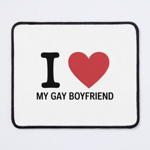Item preview, I Love My Gay Boyfriend - Funny LGBTQ Heart Pride Statement designed and sold by gourpmerzihd.