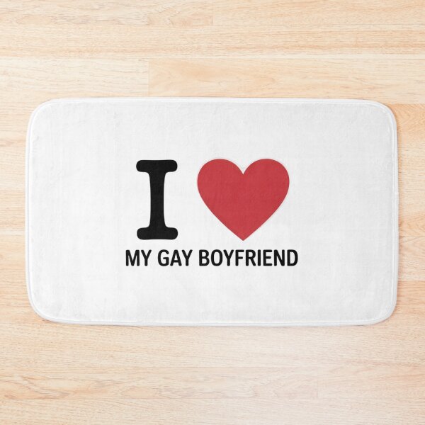 Item preview, I Love My Gay Boyfriend - Funny LGBTQ Heart Pride Statement designed and sold by gourpmerzihd.
