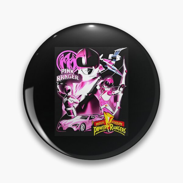 Item preview, Pink Mighty Morphin Power Rangers   designed and sold by Eboniggins.